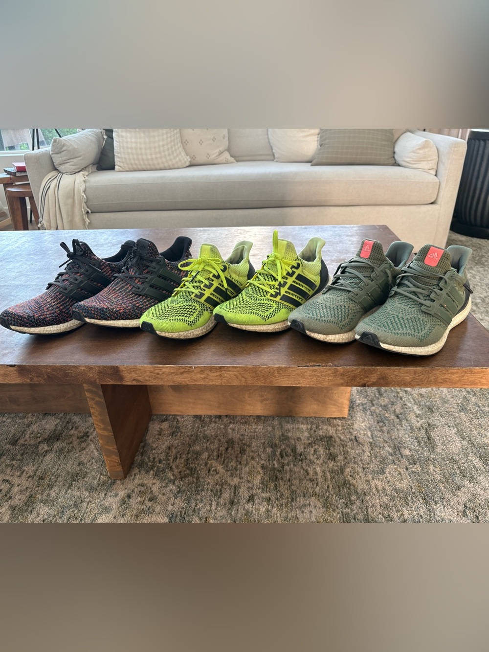 Lot of 3 - Adidas Ultraboost Size 10.5